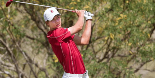 Stanford Maverick McNealy has a chance to become<br> the all-time winner in Stanford program history <br>(Pac-12 Photo)