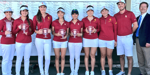 Northrop Grumman Champions USC (USC women's golf photo)