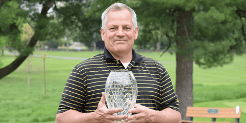 Senior winner David Brown <br>(PAGA Photo)