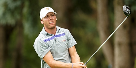 Sam Burns leads at seven-under 65<br>(Golfweek Photo)