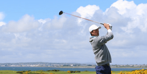 Stewart Hagestad in action at the Carey Cup <br>(MGA Photo)