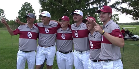 It was Boomer Sooner at the NCAA Championship<br>(NCAA photo)