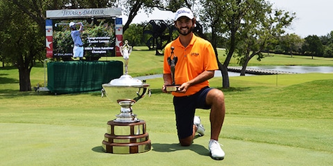 Winner Zander Lozano <br>(TXGA Photo)