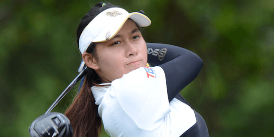 Low medalist Atthaya Thitikul <br>(Ladies European Tour Photo)