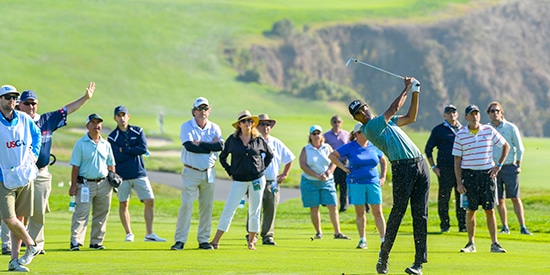 Devon Bling during the 2018 U.S. Amateur (USGA photo)