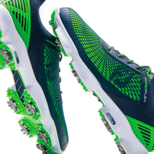 FootJoy's FlexGrid upper is 
lightweight and durable