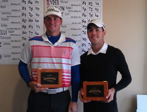 Winner Robby Salomon (left) and<br> Runner-up Jered Stone