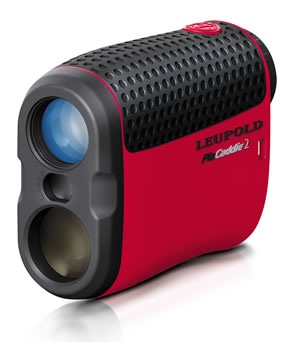 The Leupold Pin Caddie 2 laser rangefinder