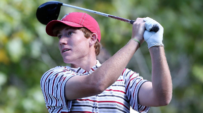 University of Alabama golfer Robbie Shelton