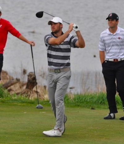 Stu MacDonald shoots 66 to take the lead at Old Waverly<br>Purdue University photo