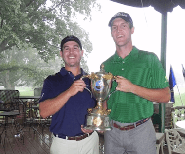 Scott McInnis (left) and Garrett Rank