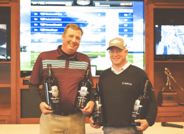 The winning duo of Scott Heyn and Corby Segal