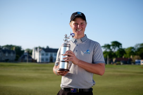 Champion Cameron John (Scottish Golf Union photo)