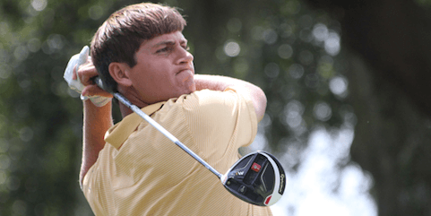 Andrew Novak during South Carolina Amateur second round <br>(SCGA Photo)</br>