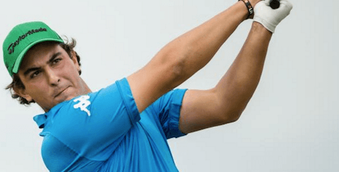 Luca Cianchetti during European Amateur final round <br>(Photo by Joosep Martinson/Estonian Golf Association)</br>