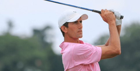 Stewart Hagestad during semifinal play at Fairfield Country Club <br>(MGA Photo)</br>