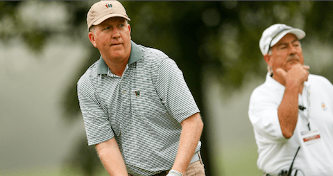 Michael Muehr on Tuesday at the U.S. Mid-Amateur <br>(USGA)