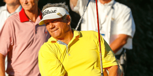 Top-seed Tim Jackson in action during the Round of 64 <br>(USGA Photo)