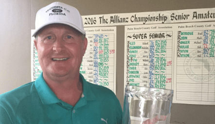 Palm Beach Senior Amateur champion Kai Niemi <br>(Pam Beach Golf Association Photo)