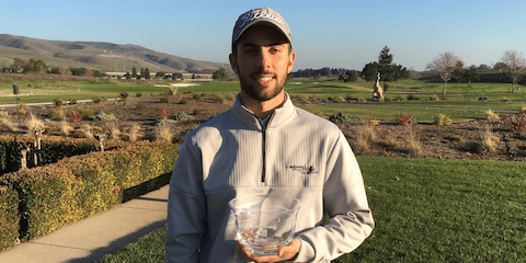 AGC Silicon Valley Amateur winner Connor Blick <br>(AmateurGolf.com Photo)