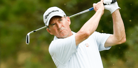 Chip Lutz and teammate Randy Haag are four shots clear of the field <br>(USGA Photo)