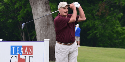 First round leader Barry Brown <br>(TXGA Photo)