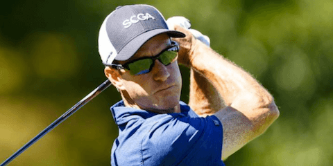 First round leader Dan Sullivan <br>(USGA Photo)