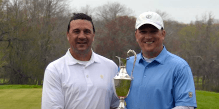 The winning team of Glen Boggini and John Sawka <br>(CSGA Photo)