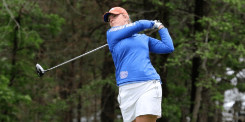 Florida's Marta Perez is tied for fourth after the first round <br>(Florida Athletics Photo)