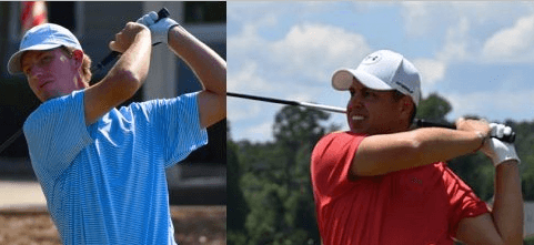 Co-Leaders Taylor Eyster (L) and Wes Carter (R) <br>(Alabama Golf Association Photo)
