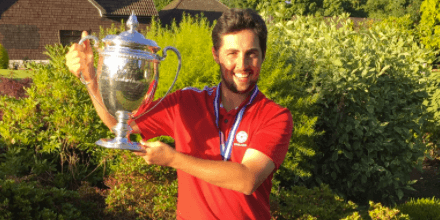 European Amateur winner Alfie Plant <br>(Twitter Photo)