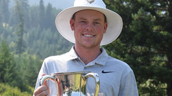Joe Highsmith, the 2017 Washington State Amateur champion<br>(WSGA photo)