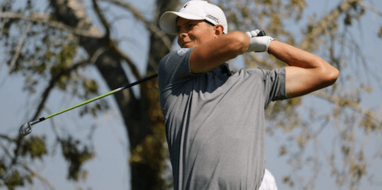 Steven Diack fired a 5-under 66 to take the midway point lead <br>(Golf Canada Photo)