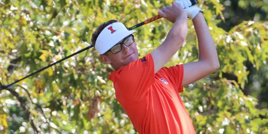 Dylan Meyer makes cut in second PGA Tour event <br>(University of Illinois photo)