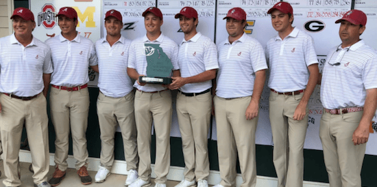 Alabama winners for the fourth time this season <br>(Alabama Athletics Photo)