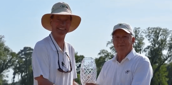 Jack Hall (R) started his week by winning medalist honors <br>(GSGA Photo)