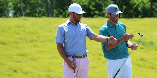 Will Osborne and Josh Irving are ahead by one with one round left <br>(TXGA Photo)