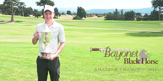 SCU's Matt McCarty Hoists the BBH Amateur Trophy