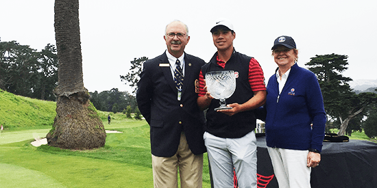 2018 Pacific Coast Amateur Champion Isaiah Salinda