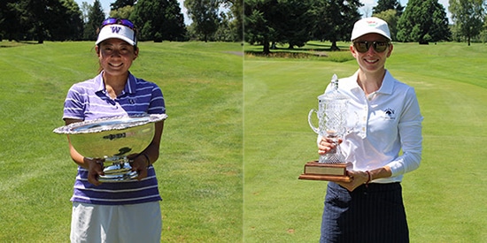 Rino Sasaki and Gretchen Johnson (PNGA photo)