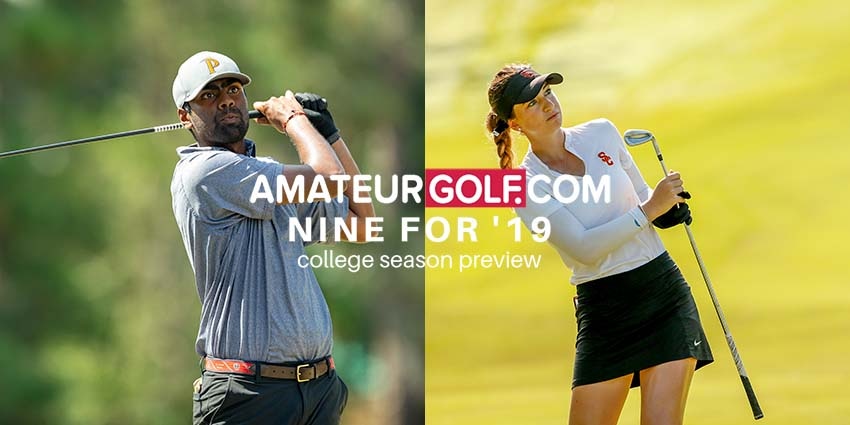 Sahith Theegala and Gabi Ruffels (USGA photos)