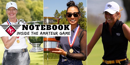 Lara Tennant, Ina Kim-Schaad, Rachel Kuehn (USGA/Annika Foundation photos)