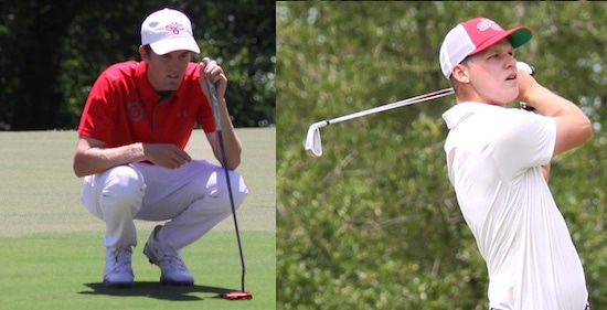 Blake Hathcoat (left) and Mikey Slesinski (St. Mary's photo)