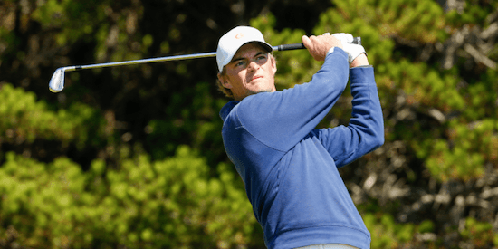 Tyler Strafaci was a stunned winner after a rules mishap (USGA)