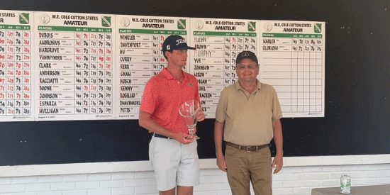 Courtesy of on W.E. Cole Cotton States Amateur