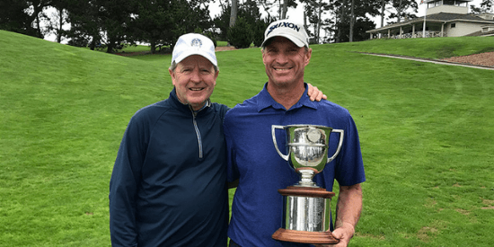 Robert Funk (R) and Casey Boyns (Courtesy of NCGA)