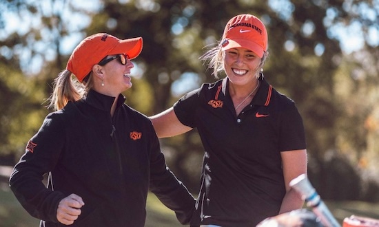 OSU Cowgirl Golf photo via Twitter
