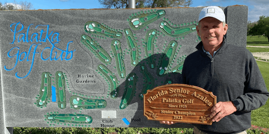 Rusty Strawn wins Florida Senior Azalea (Photo: Society of Seniors)