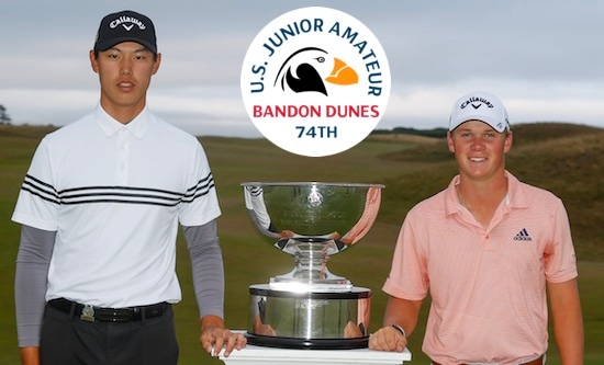 Wenyi Ding (left) is the first USGA champion from China