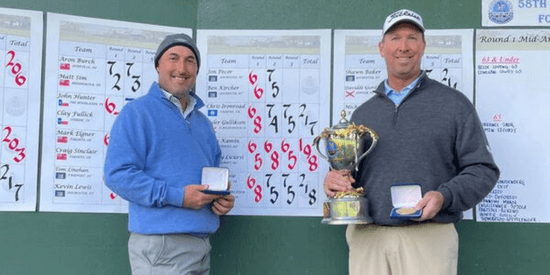 Dan Licursi (L) and Chris Kamin